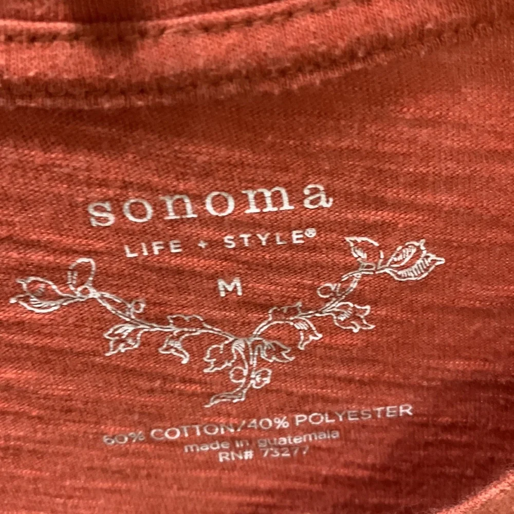 Bundle of 3Sonoma & Croft Barrow size medium tees cotton/polyester/spandex. - Picture 6 of 12